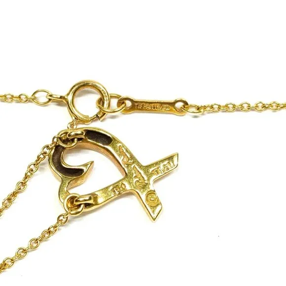 Tiffany and Co. Necklace Loving Heart Picasso Gold 367-050725 - Picture 2 of 9